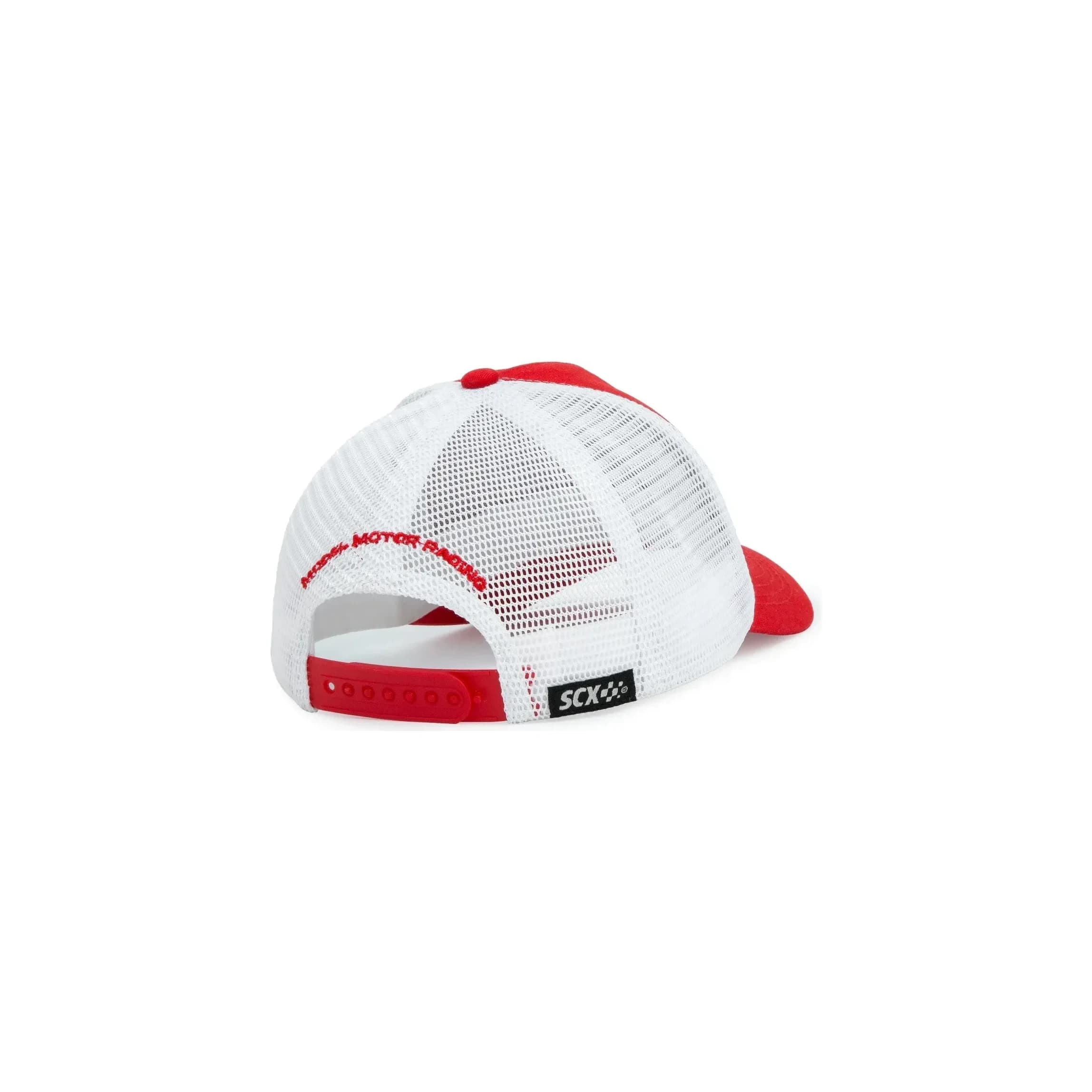 Scalextric, Gorra trucker, esquena