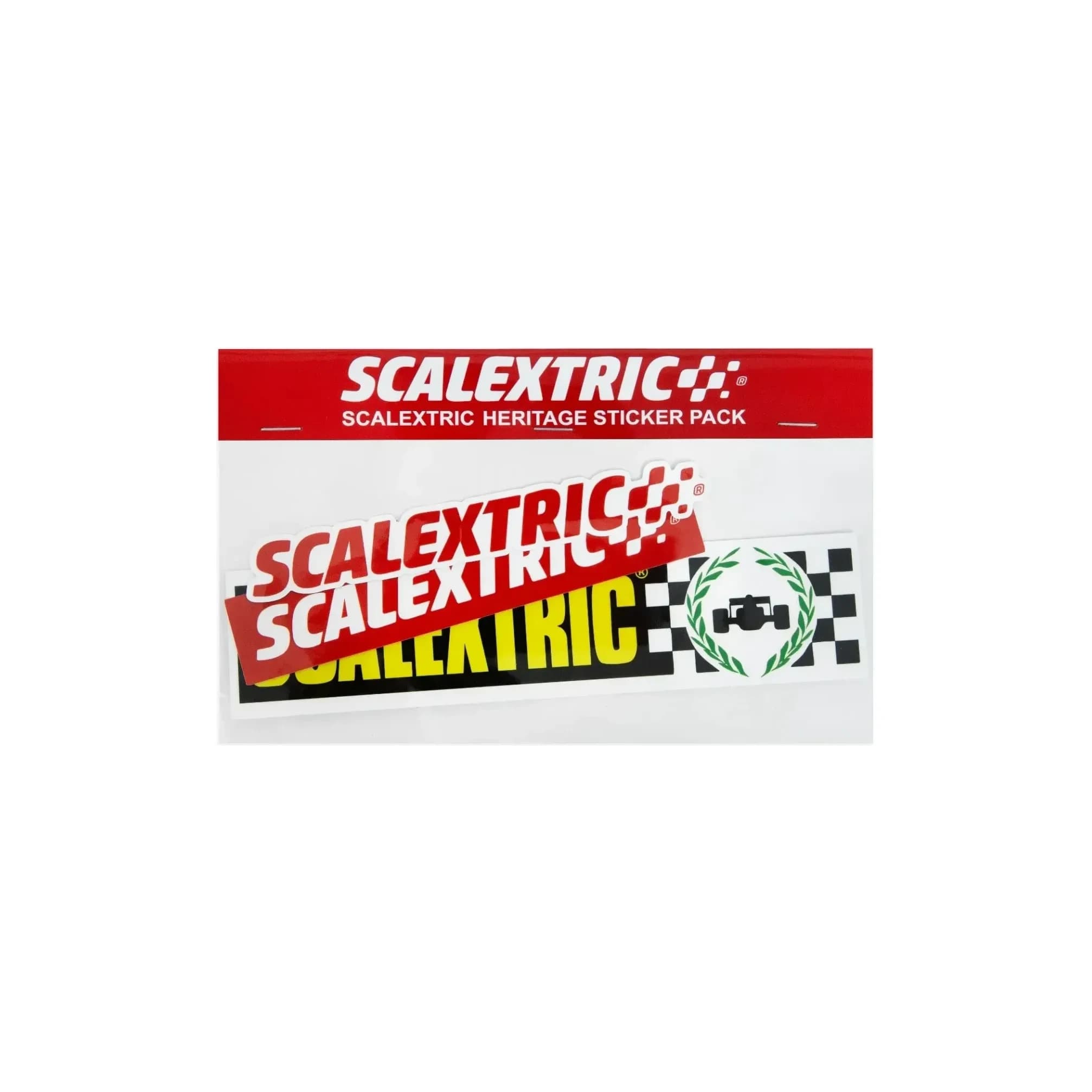 Scalextric, Pack d'adhesius heritage, davant