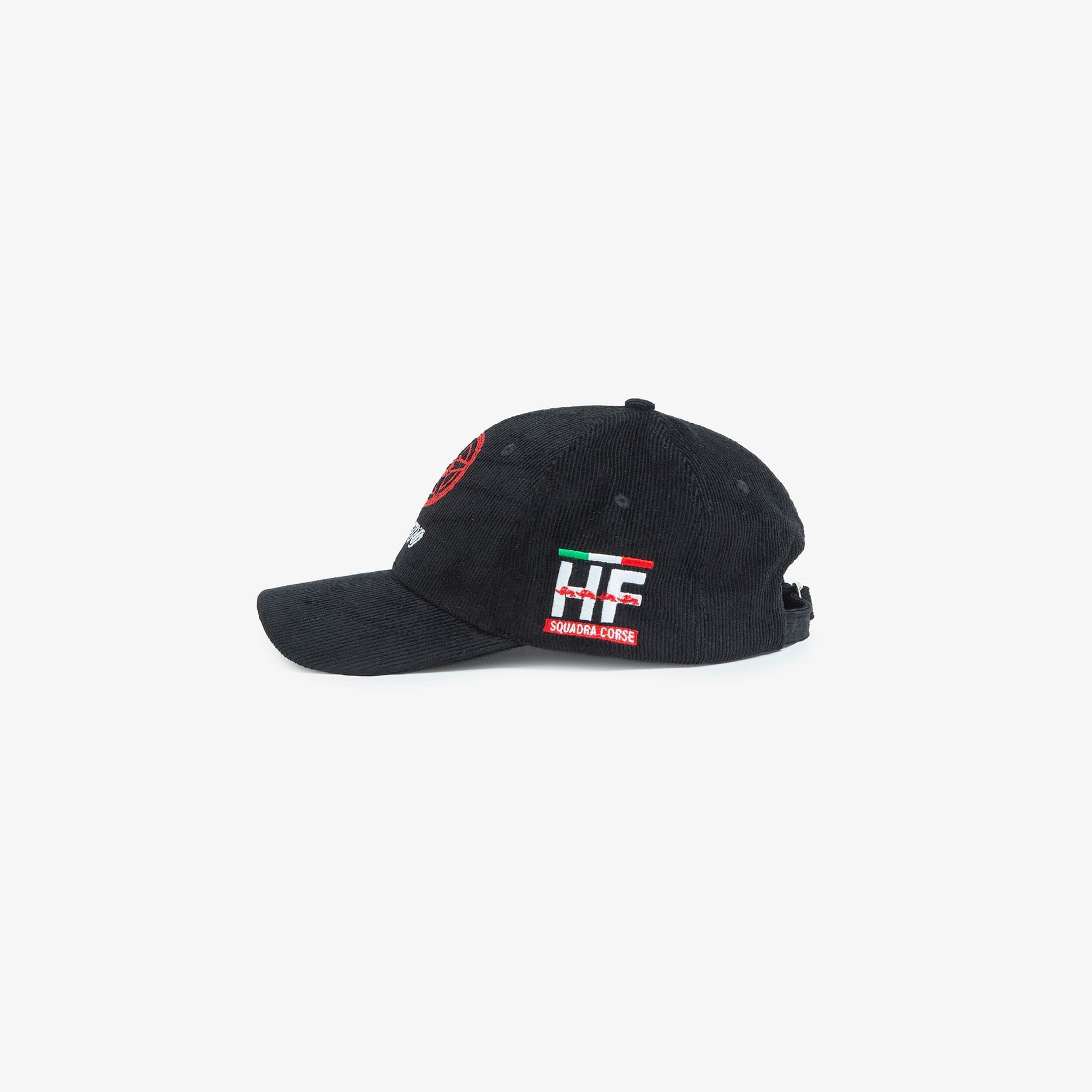 The Stratos Collection, Gorra de pana negra, perfil